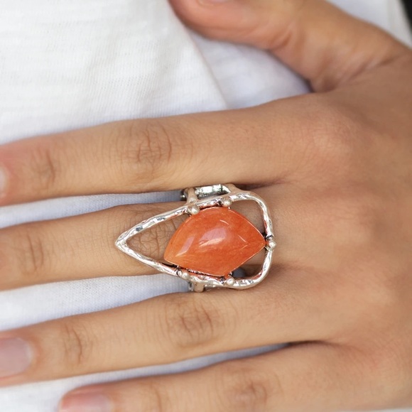 β€οΈβπ₯$5/$25β€οΈβπ₯ Get The Point - Orange Ring